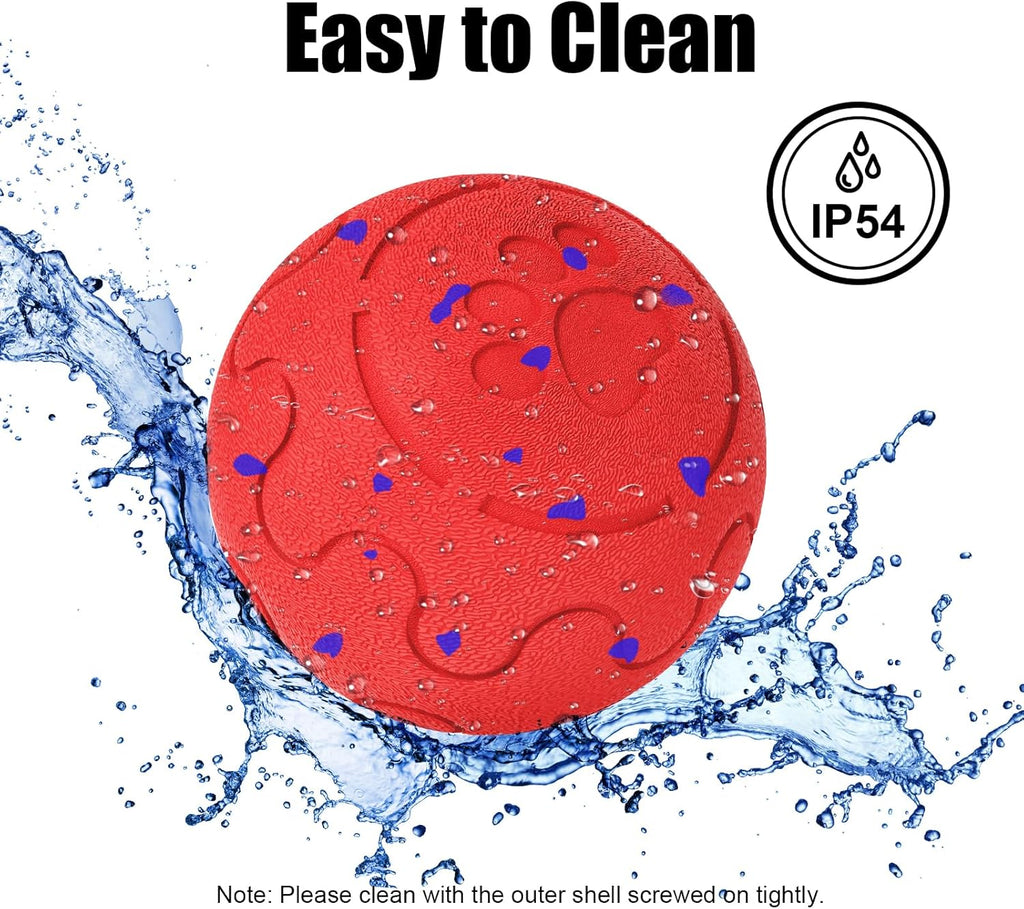 Interactive Dog Ball, Smart Dog Toy for Medium and Large Dogs, Automatic Moving, Rotating & Bouncing, E-TPU Material, IP54 Waterproof, Motion-Activated Dog Stimulation Toy to Keep Them Busy